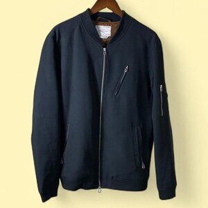 Black Your Neighbors Lightweight Bomber Jacket